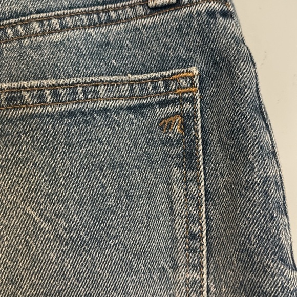 Madewell The Perfect Jean Short in Balsam Wash: TENCEL™ Denim Edition Size 26 - Picture 8 of 11